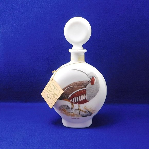 Dant Whiskey Bottle Field Birds MOUNTAIN QUAIL 4th Edition 1969 Decanter - Picture 1 of 7